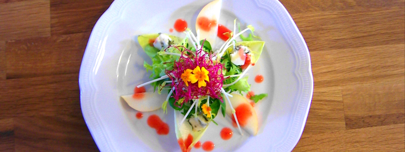 Arbeitsessen für den britischen Gesandten – Hauptgericht angerichtet